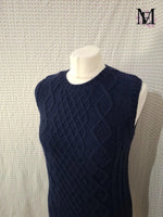 Robe pull bleu marine Koréenne Sonamo.o Taille M