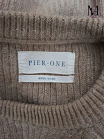 Pull beige Pier One Taille XL