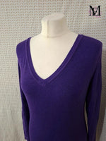 Pull col V Mademoiselle-Élégance Taille S