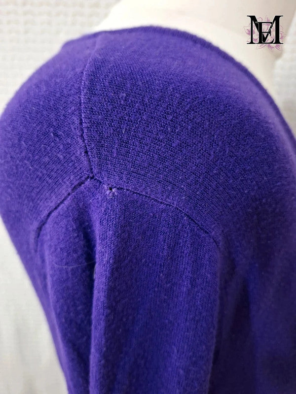 Pull col V Mademoiselle-Élégance Taille S