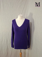 Pull col V Mademoiselle-Élégance Taille S