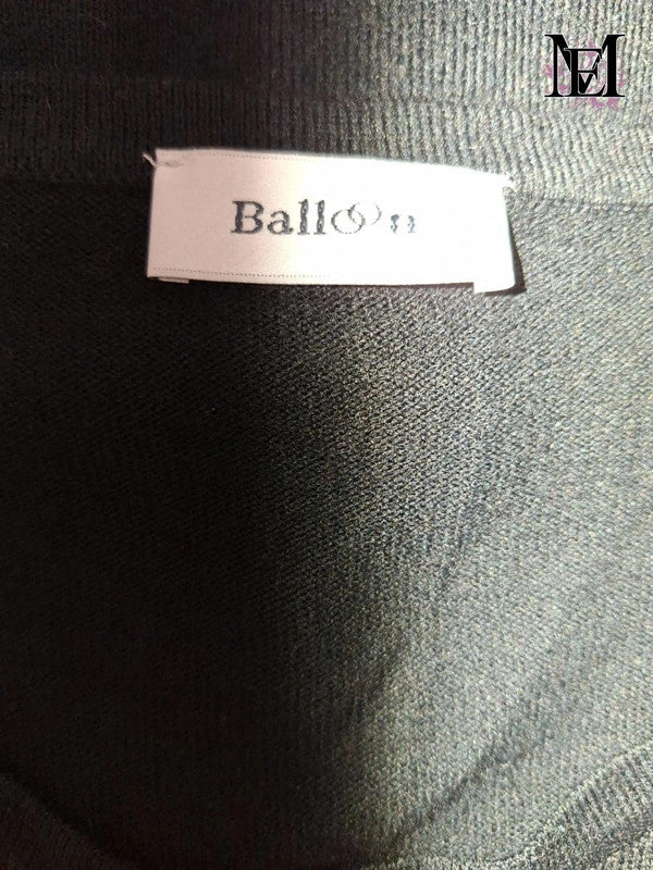 Robe pull noir Balloon Taille XL