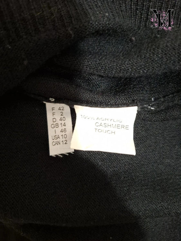 Robe pull noir Balloon Taille XL