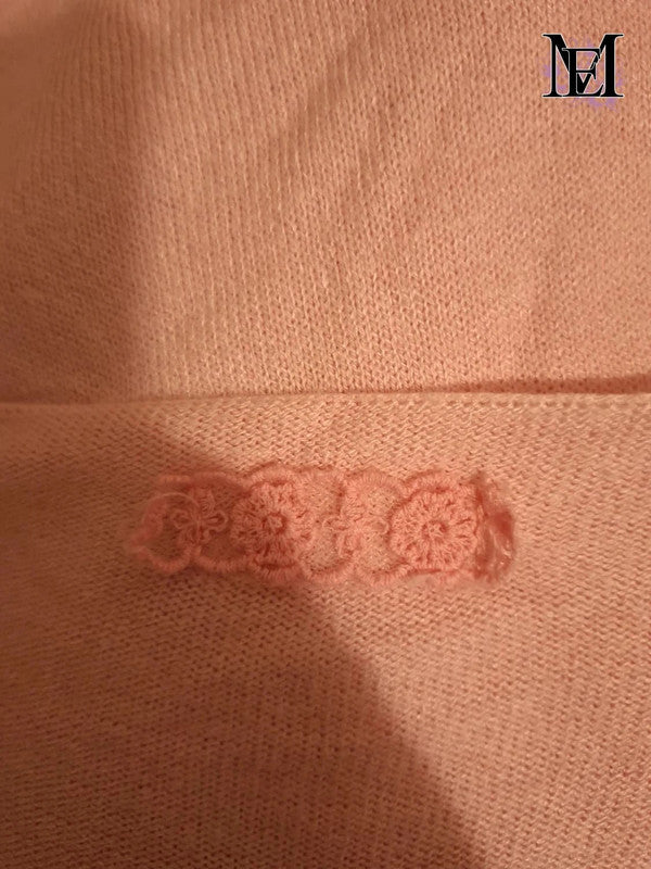 Pull rose Mademoiselle-Élégance Taille L