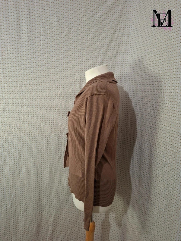 Pull marron Zinzo Taille XL