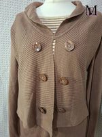 Pull marron Zinzo Taille XL