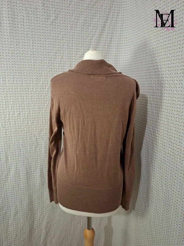 Pull marron Zinzo Taille XL