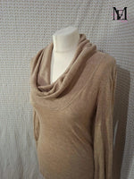 Robe pull beige H&M Taille S