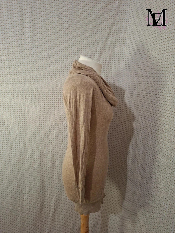Robe pull beige H&M Taille S