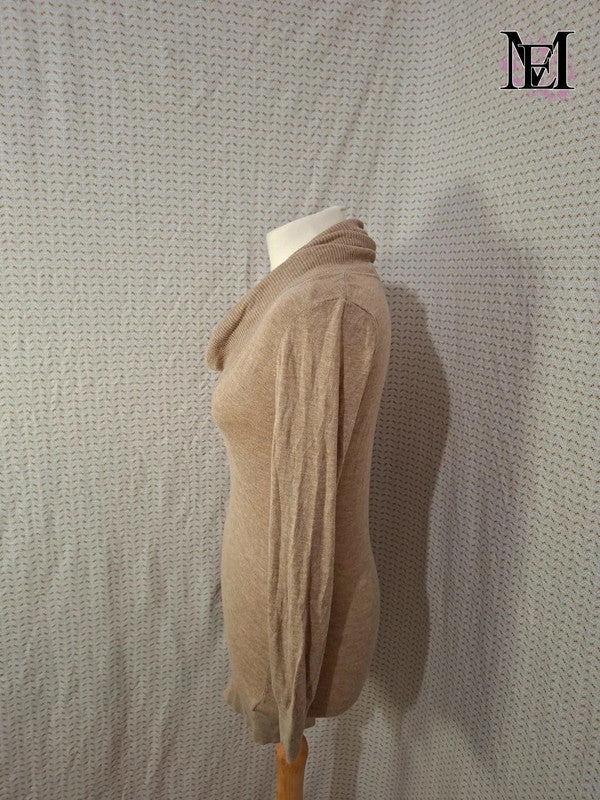 Robe pull beige H&M Taille S