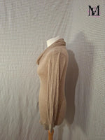 Robe pull beige H&M Taille S