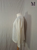 Pull blanc Tissaia Taille 2XL