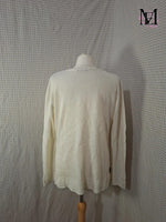 Pull blanc Tissaia Taille 2XL