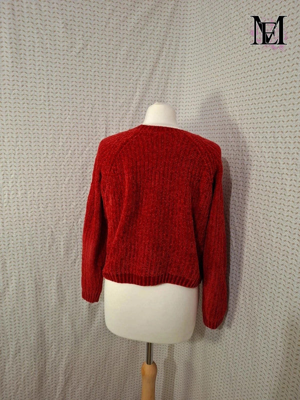 Pull rouge Jennyfer Taille M