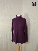 Pull violet Uniqlo Taille L