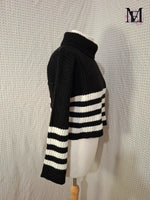 Pull court Mademoiselle-Élégance Taille S