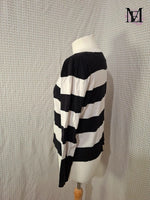 Pull noir et blanc Only Taille XS