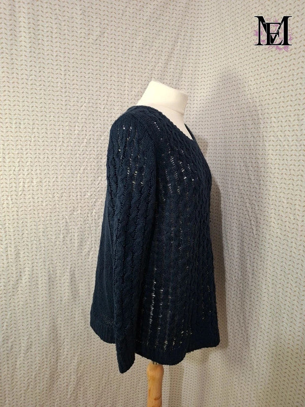 Pull bleu Yessica Taille XL