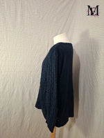 Pull bleu Yessica Taille XL