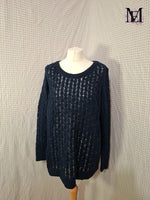 Pull bleu Yessica Taille XL