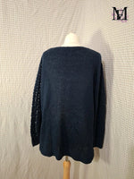 Pull bleu Yessica Taille XL