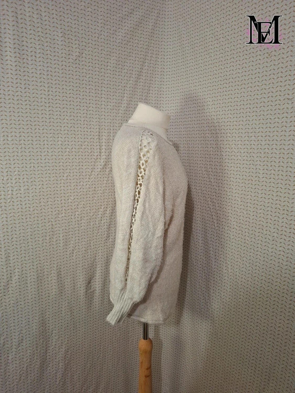 Pull blanc Amy Lou Taille M