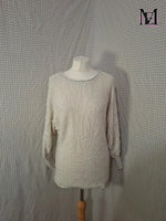 Pull blanc Amy Lou Taille M