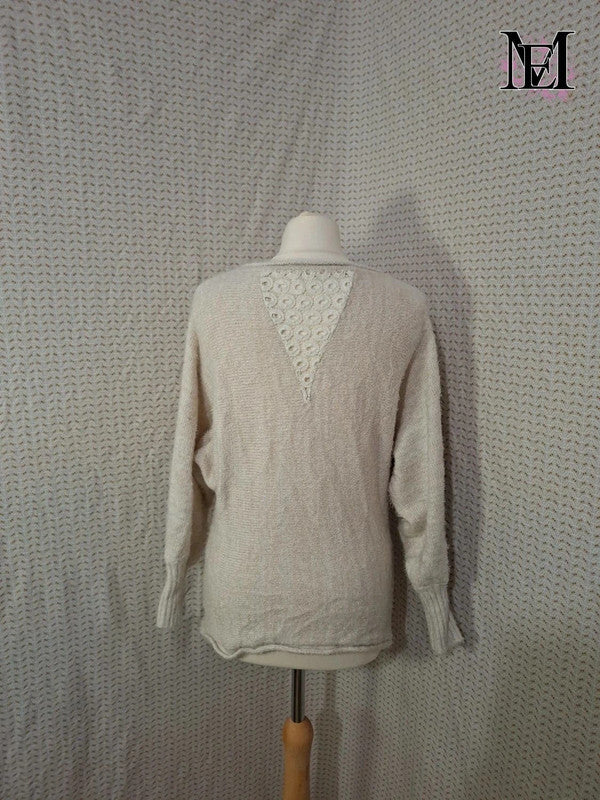 Pull blanc Amy Lou Taille M