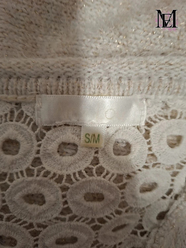 Pull blanc Amy Lou Taille M