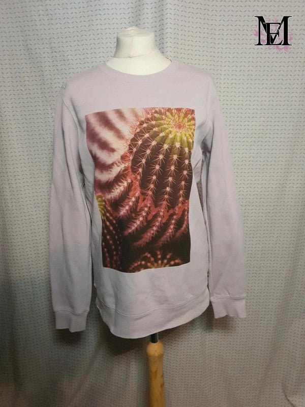 Pull rose avec cactus - Taille M - 38