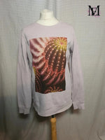 Pull rose avec cactus - Taille M - 38