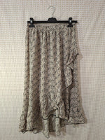 Jupe longue fleurie Mademoiselle-Élégance - Taille S/M - 36/38