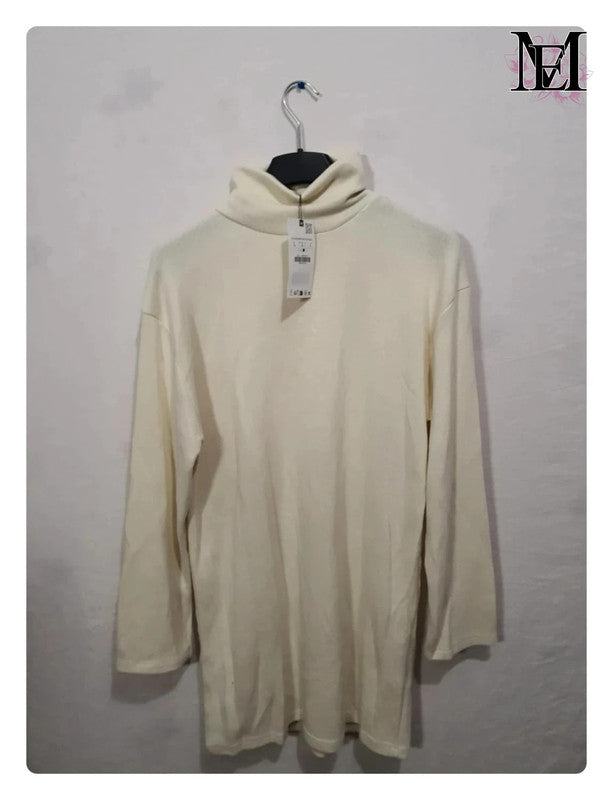 Robe pull col roulé ZARA