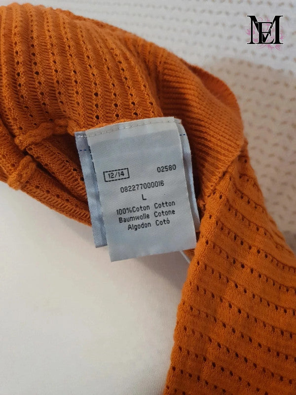 Pull orange 27 Quai de seine taille 40