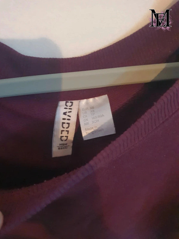 Pull violet over size Divided