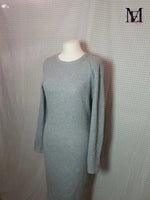 Robe pull gris Mango