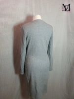 Robe pull gris Mango