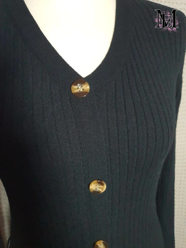 Robe pull noire Shein