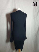 Robe pull noire Shein