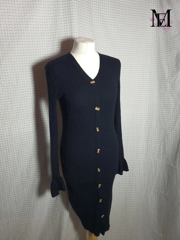 Robe pull noire Shein