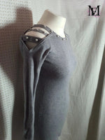 Robe pull grise Luxestar