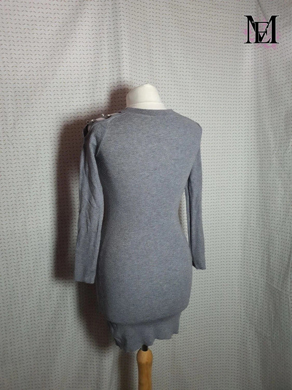 Robe pull grise Luxestar