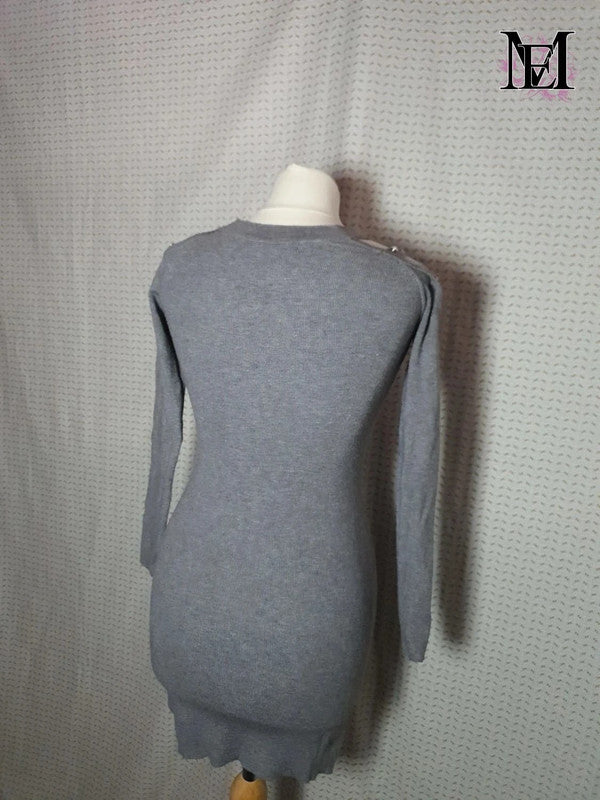 Robe pull grise Luxestar