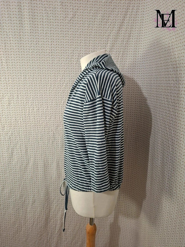 Cardigan bleu Mademoiselle-Élégance Taille M
