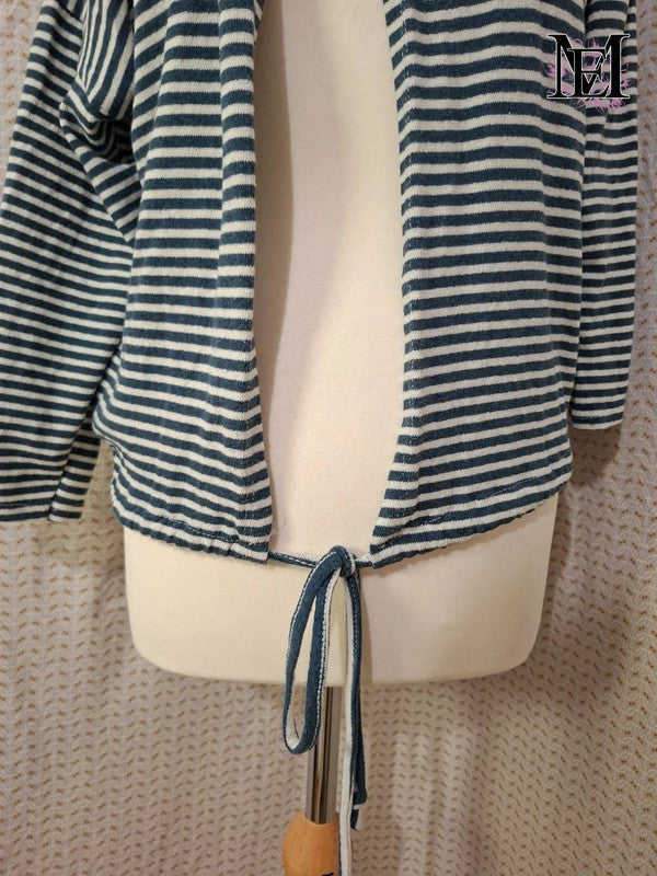 Cardigan bleu Mademoiselle-Élégance Taille M