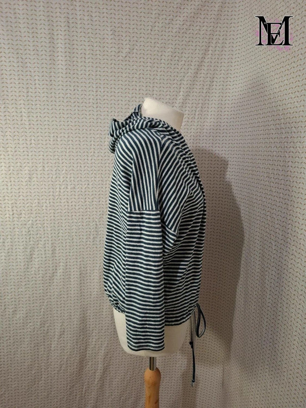 Cardigan bleu Mademoiselle-Élégance Taille M