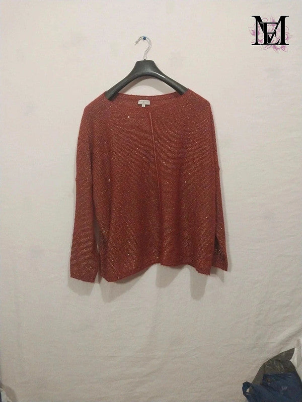 Pull pailleté taille 2 femme