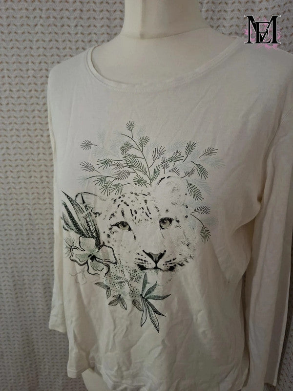 T-shirt manche long Etam Taille M