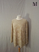 Blouse beige Fred Jabatier Taille XL