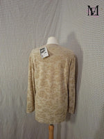 Blouse beige Fred Jabatier Taille XL